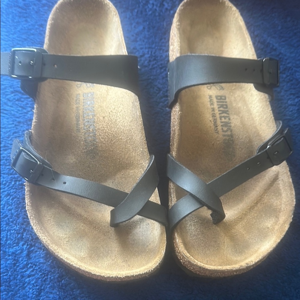 Birkenstock Dark Leather Sandals